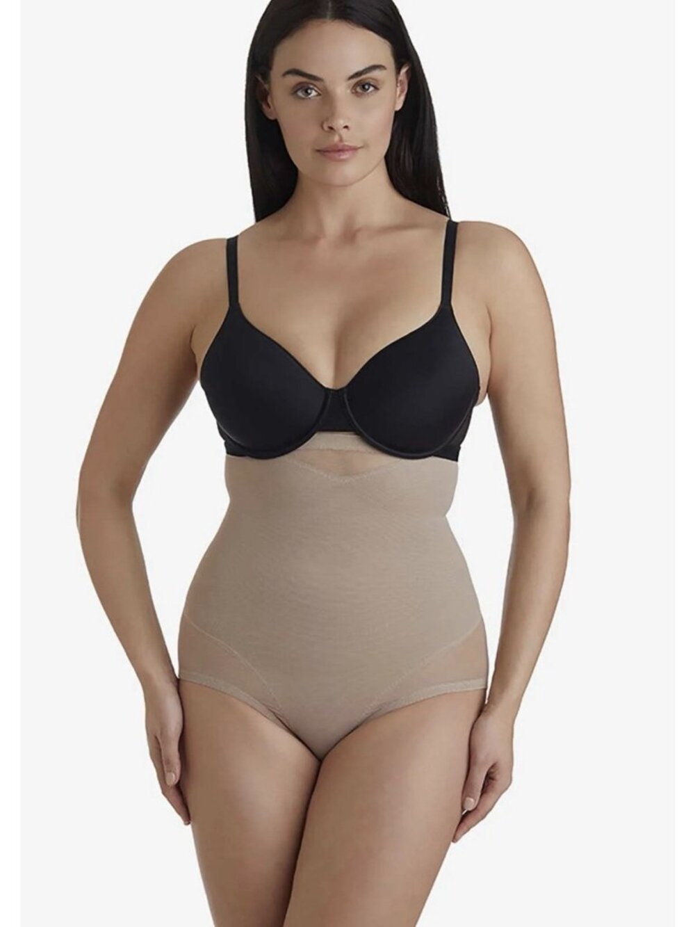 Miraclesuit 2785 Extra Firm Shaping Hi Waist Brief Shapewear Bottom Womens M New